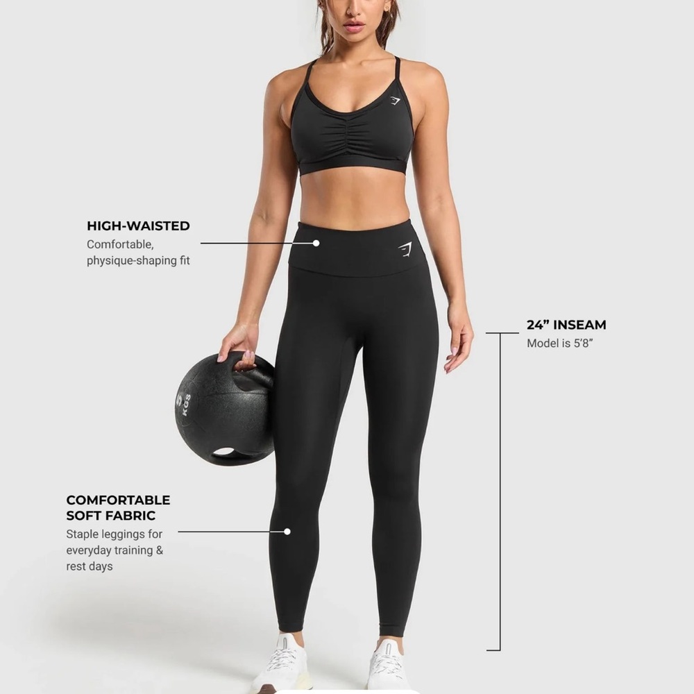 Gymshark TRAINING LEGGINGS (Grey)